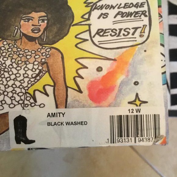 Jeffrey Campbell cowgirl boots size 12  New - Picture 4 of 4